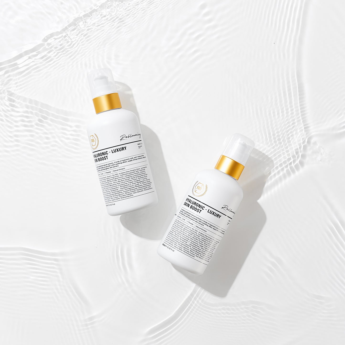 【RE:BL】リブル ヒアルロニック ラグジュアリー スキンブースト(Hyaluronic Luxury Skin Boost)ブースター美容液 高濃度ヒアルロン酸・ペプチド配合 保湿・弾力・抗酸化ケア