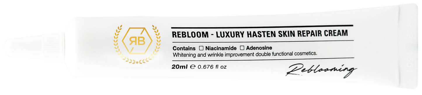【RE:BL】リブル ラグジュアリー ハステン スキンリペアクリーム(Rebloom Luxury HASTEN Skin Repair Cream)CICA配合 保湿クリーム 肌鎮静・再生・美白・しわ改善ケア