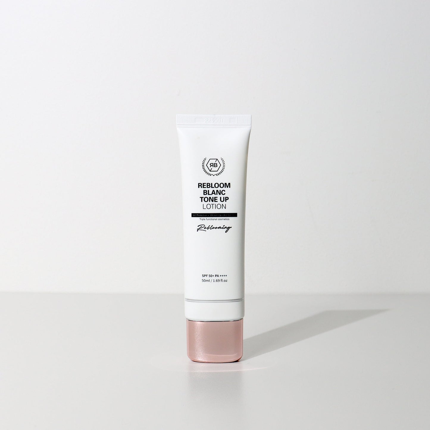 【RE:BL】リブル ブラン トーンアップローション（Rebloom Blanc Tone Up Lotion）日焼け止め SPF50 PA+++ ナイアシンアミド・アデノシン配合 美白・しわ改善・トーン補正UVケア