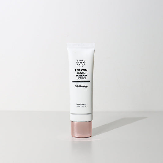 【RE:BL】リブル ブラン トーンアップローション（Rebloom Blanc Tone Up Lotion）日焼け止め SPF50 PA+++ ナイアシンアミド・アデノシン配合 美白・しわ改善・トーン補正UVケア