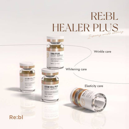 【RE:BL】リブル ヒラー ラグジュアリー プラス（Healer Luxury Plus Solution Kit）アンプル PDRN 美容液 エイジングケア 植物由来レチノール様成分 バクチオール ペプチド