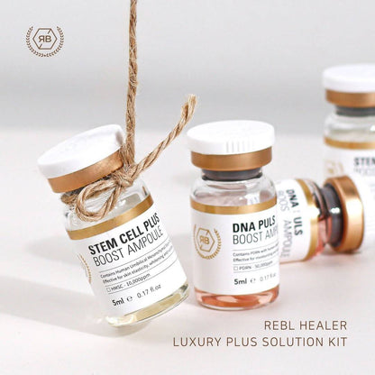 【RE:BL】リブル ヒラー ラグジュアリー プラス（Healer Luxury Plus Solution Kit）アンプル PDRN 美容液 エイジングケア 植物由来レチノール様成分 バクチオール ペプチド