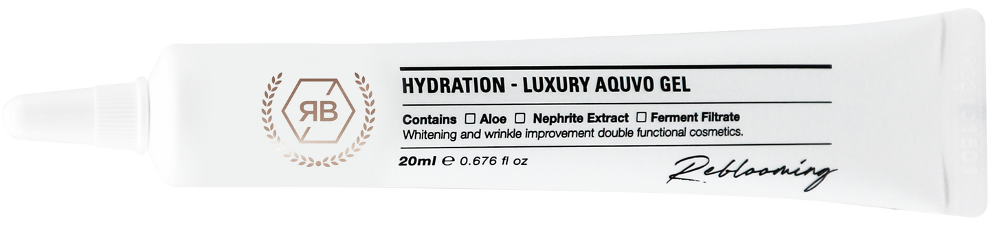 【RE:BL】リブル ハイドレーション ラグジュアリー アクボジェル（Hydration Luxury AQUVO Gel）鎮静ジェル 玉晶水・ヒアルロン酸配合 敏感肌ケア・高保湿・エイジングケア